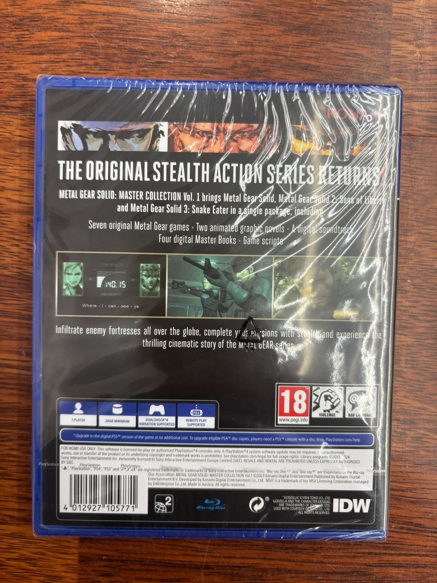 Metal Gear Solid Master Collection Vol.1 PS4/PS5 UK Metal Gear Solid Master Collection Vol.1 PS4/PS5 UK
